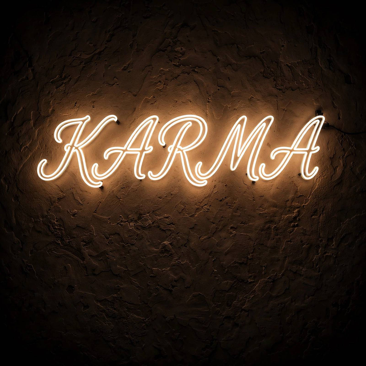 Karma · LED Neon — Warmweiß