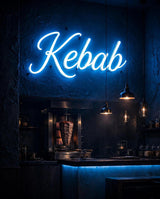 Kebab · LED Neon — Blau