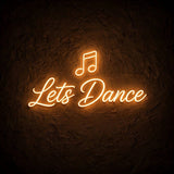 Lets Dance · LED Neon — Warmweiß