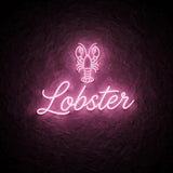 Lobster · LED Neon — Pink
