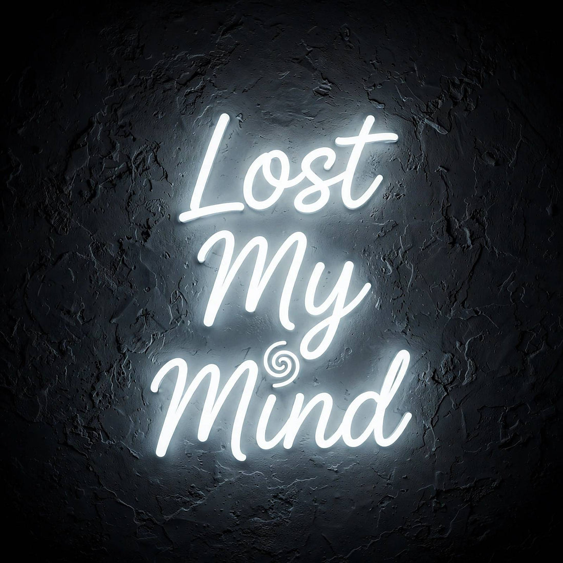 Lost My Mind · LED Neon — Weiß