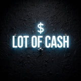 Lot of cash · LED Neon — Weiß