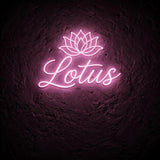 Lotus · LED Neon — Pink