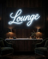 Lounge · LED Neon — Weiß