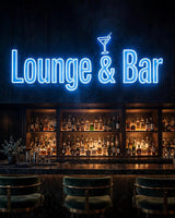 Lounge & Bar · LED Neon — Blau