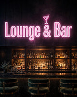 Lounge & Bar · LED Neon — Pink