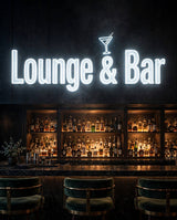 Lounge & Bar · LED Neon — Weiß