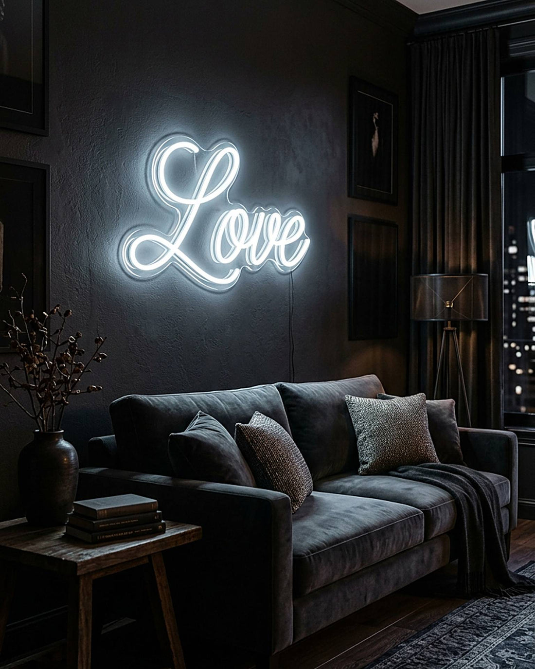 Love · LED Neon — Weiß