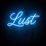 Lust · LED Neon — Blau