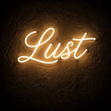 Lust · LED Neon — Warmweiß