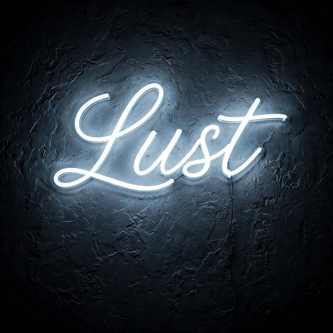 Lust · LED Neon — Weiß