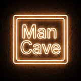 Man Cave · LED Neon — Warmweiß