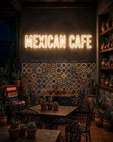 Mexican Cafe · LED Neon — Warmweiß