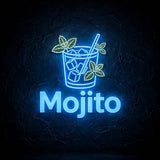 Mojito · LED Neon — Blau