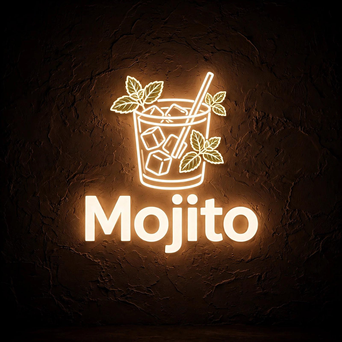 Mojito · LED Neon — Warmweiß