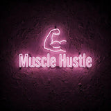 Muscle Hustle · LED Neon — Pink