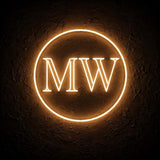 MW · LED Neon — Warmweiß