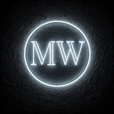 MW · LED Neon — Weiß