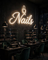 Nails · LED Neon — Warmweiß