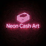 Neon Cash Art · LED Neon — Pink