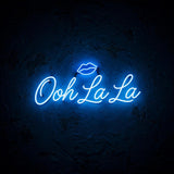Ooh La La · LED Neon — Blau