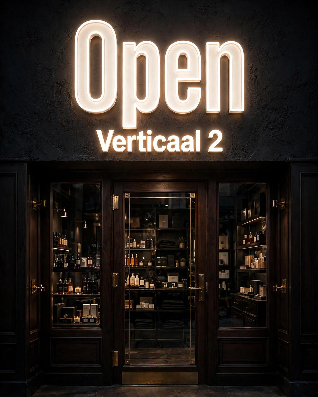 Open Verticaal 2 · LED Neon