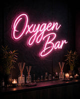 Oxygen Bar · LED Neon — Pink