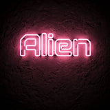 Alien · LED Neon — Pink