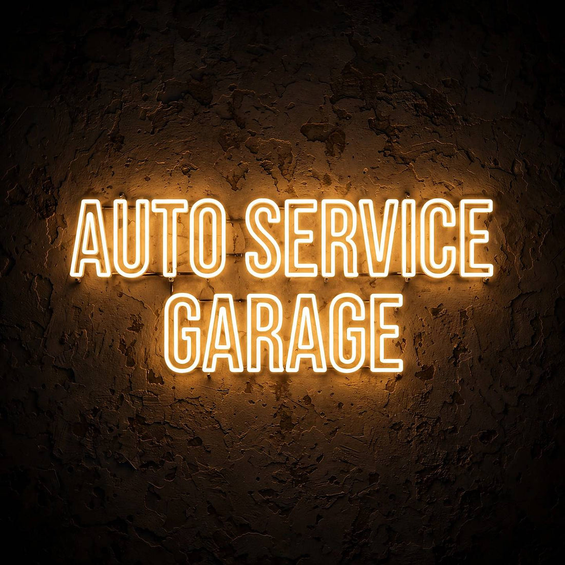 Auto Service Garage · LED Neon
