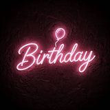 Birthday · LED Neon — Pink
