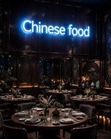 Chinese food · LED Neon — Blau
