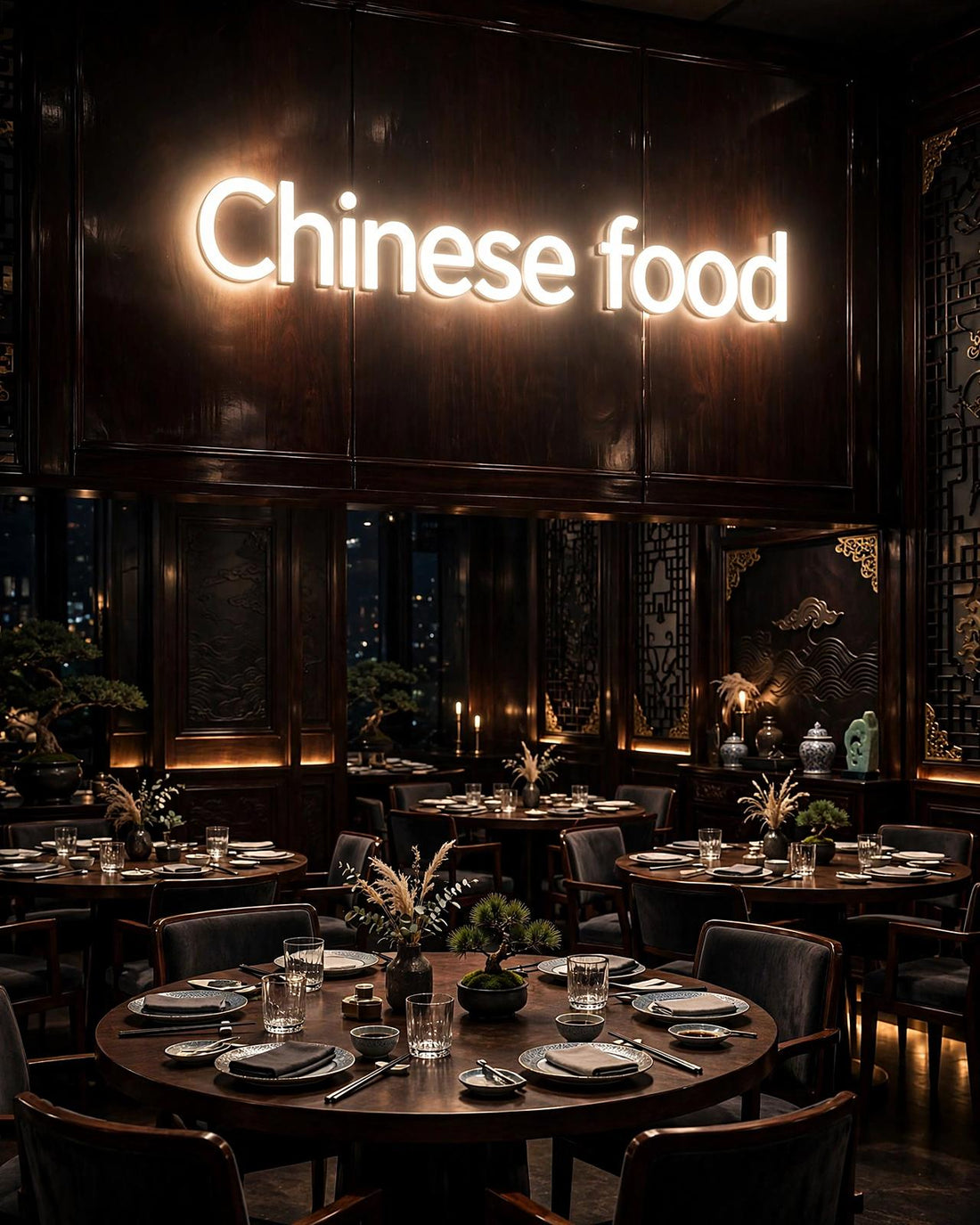Chinese food · LED Neon