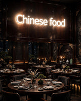 Chinese food · LED Neon — Warmweiß