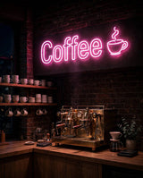 Coffee · LED Neon — Pink