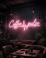 Coffee pulse · LED Neon — Pink