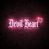 Devil Heart · LED Neon — Pink