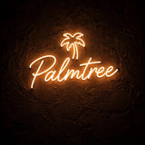 Palmtree · LED Neon — Warmweiß