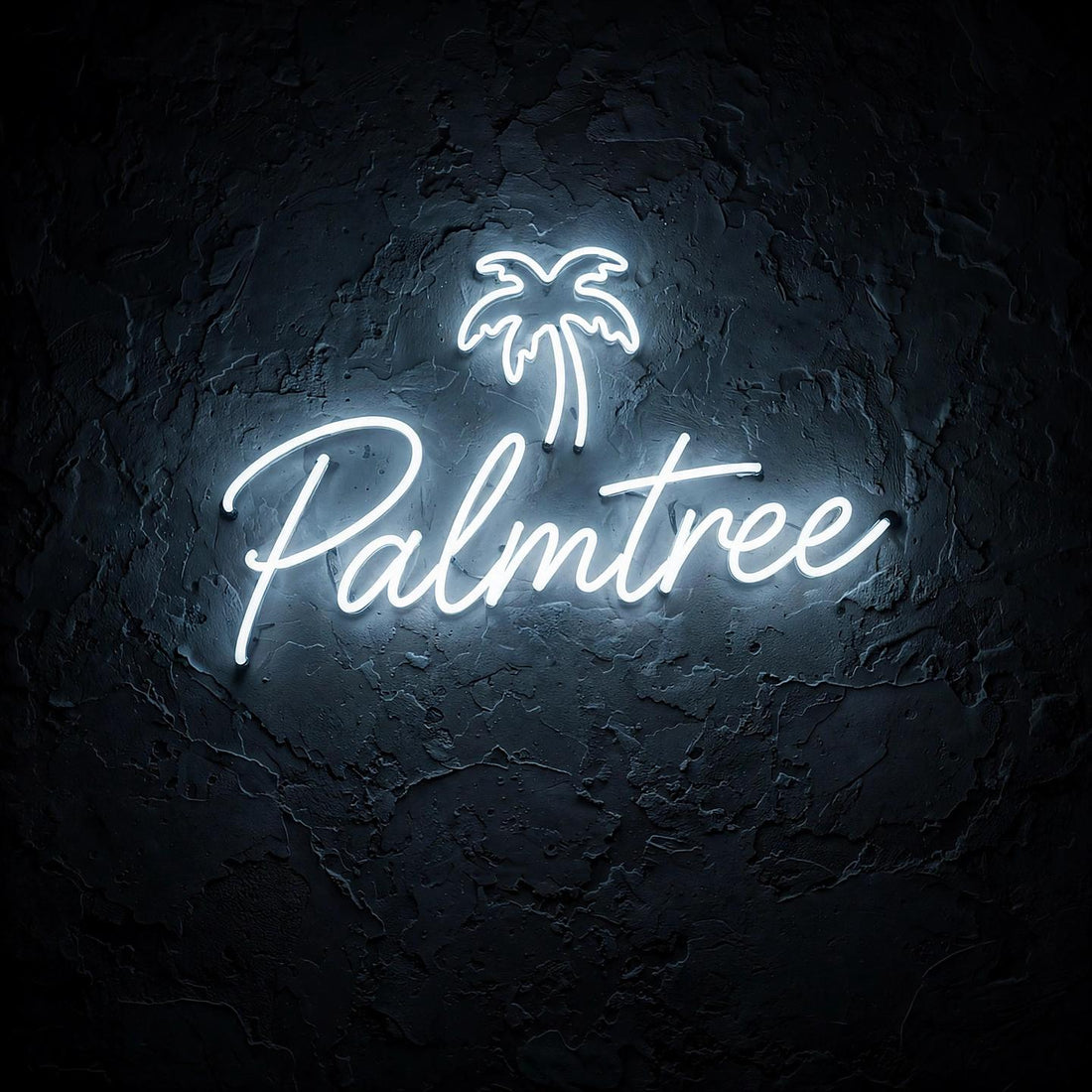 Palmtree · LED Neon — Weiß