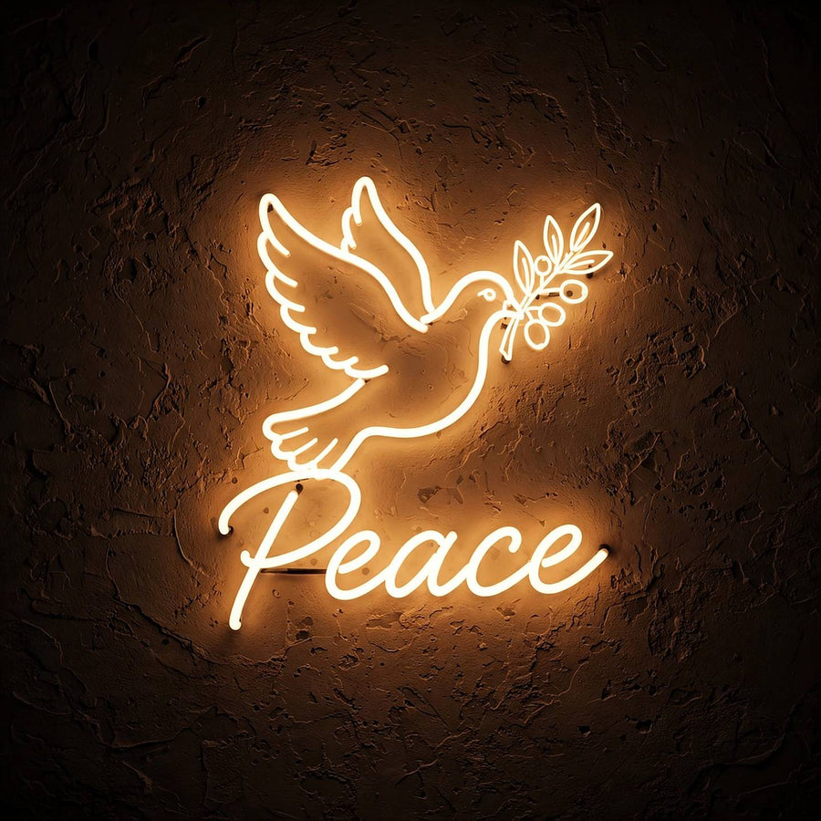 Peace · LED Neon
