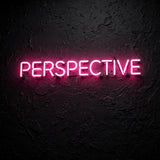 Perspective · LED Neon — Pink