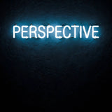 Perspective · LED Neon — Weiß