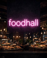 foodhall · LED Neon — Pink