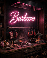 Barbecue · LED Neon — Pink