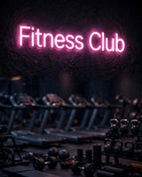 Fitness Club · LED Neon — Pink