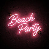 Beach Party · LED Neon — Pink