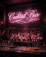 Cocktail Bar · LED Neon — Pink