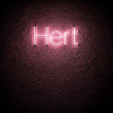 Hert · LED Neon — Pink