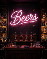Beers · LED Neon — Pink