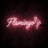 Flamingo · LED Neon — Pink