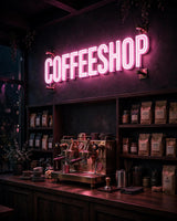 Coffeeshop · LED Neon — Pink